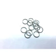 Kép 2/3 - 10db antikolt ezüst színű szimpla vastag szerelőkarika (10mm)