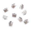 Kép 2/4 - 10db ezüst színű szalagvégzáró (8mm)
