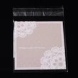 Kép 2/4 - Cellofán csipke mintás bopp tasak (10x10cm) / 100db
