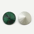Kép 2/2 - 2db Emerald színű strassz (8mm)