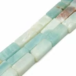 Kép 2/2 - Amazonit tégla ásványgyöngy szálban (20x8x8mm)/19db