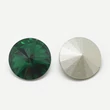 Kép 1/2 - 2db Emerald színű strassz (8mm)