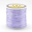 Kép 1/4 - Világos lila színű selyem zsinór (1mm)