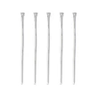 Kép 1/2 - 50db Ezüst színű talpas szerelőpálca (35mm)