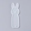 Kép 1/3 - Nyuszi alakú szilikon könyvjelző öntőforma műgyanta öntéshez