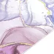 10db Halvány lila színű fülbevaló és nyaklánc tartó papír (9x6x0.04cm)
