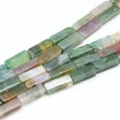 Kép 1/2 - Indián achát tégla ásványgyöngy szálban (13~14x4x4mm)/29db