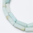 Kép 1/2 - Amazonit tégla ásványgyöngy szálban (13x4x4mm)/29db