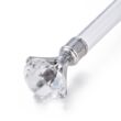 Golyóstoll műgyanta öntéshez gyémánt díszítéssel (ezüst)