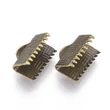 Kép 1/4 - 10db antikolt bronz szalagvégzáró (10mm)