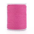 Kép 1/4 - Csavart pink viaszolt zsinór (1mm) /11m