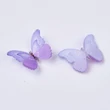 Kép 2/2 - Orchidea színű műanyag pillangó (11x15,5x3,5mm)
