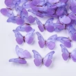 Kép 1/2 - Orchidea színű műanyag pillangó (11x15,5x3,5mm)