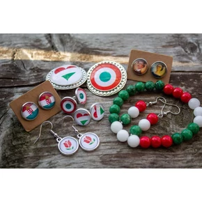 Ünnepeld a magyarságot egyedi, nemzeti színű ékszerekkel!