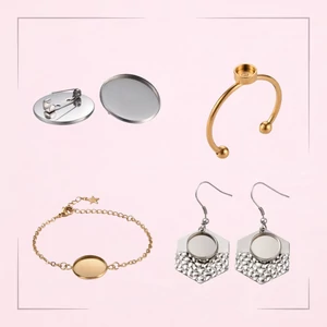 Nemesacél tányéros termékek