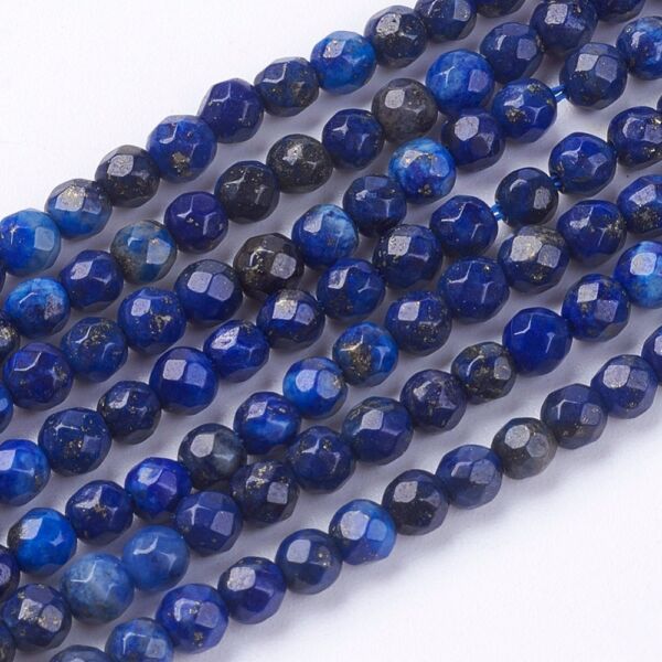 Lapis lazuli ásványgyöngy (3mm)/30db