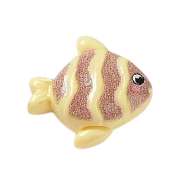 Halacska műgyanta kaboson  (17x15x6mm)