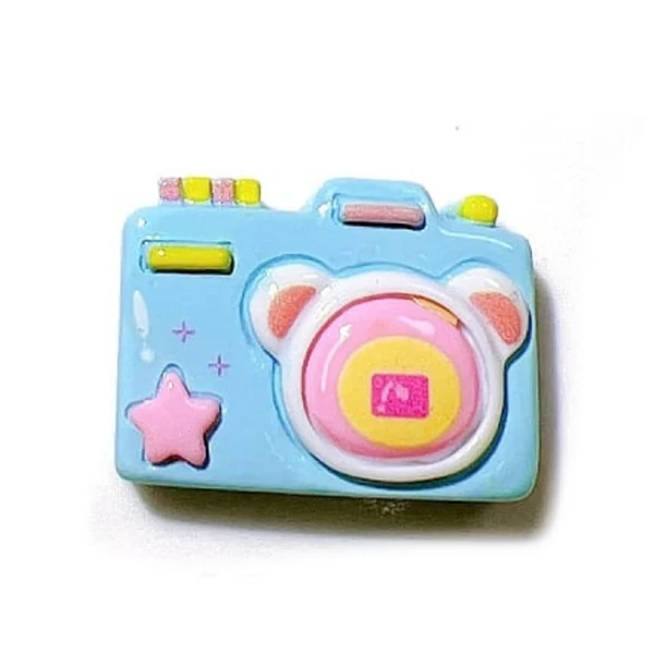 Macis fényképező műgyanta kaboson  (24x27x8mm)