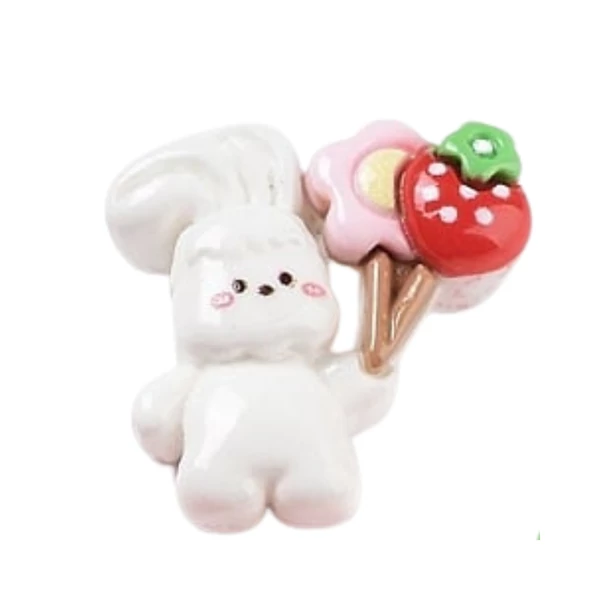 Nyuszi kaboson  (25x20x8mm)