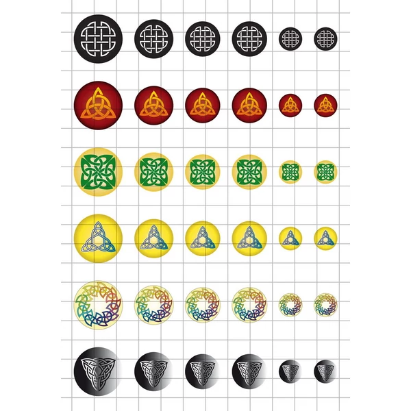 Kelta-2 Üveglencsés ékszerpapír több méret A5