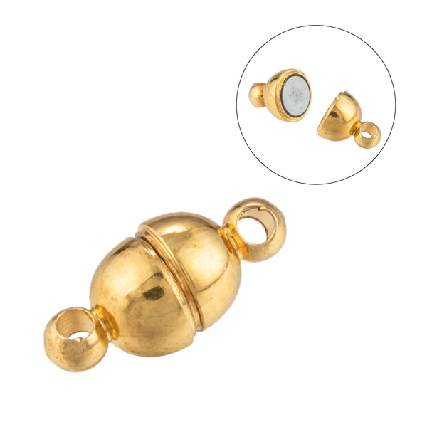 Arany színű mágneskapocs (11x5mm)