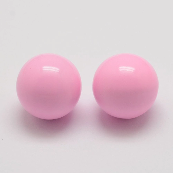 Angyalhívóba való csengő rózsaszín színű golyó (16mm)