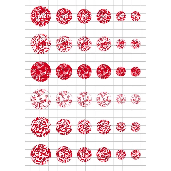Pirosfestős-1 Üveglencsés ékszerpapír több méret A5