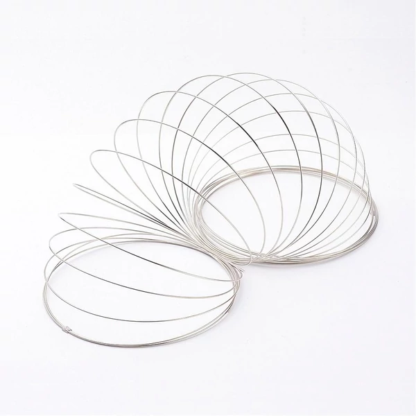 10 karika acél memóriadrót nyakláncokhoz