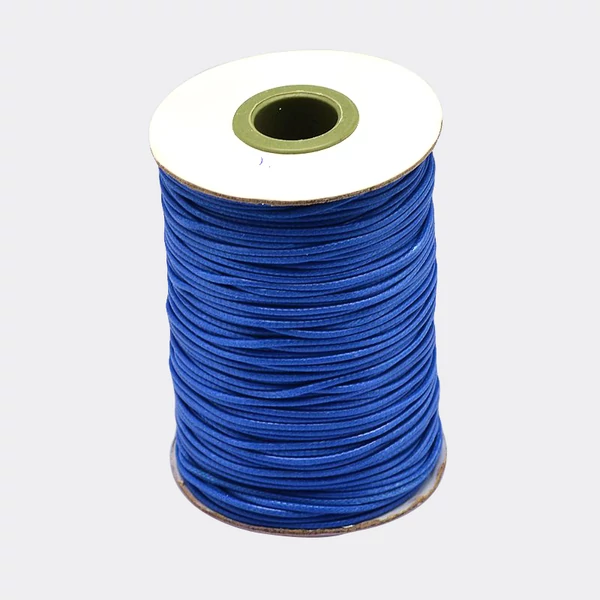 Királykék viaszolt szál (1mm) /10 méter