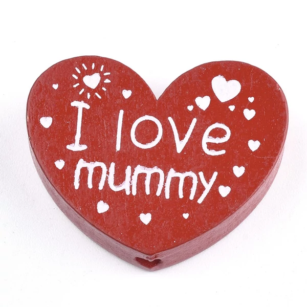 I love mummy fagyöngy (23x29x7mm)