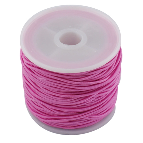 Pink színű kalapgumi guriga/1mm (20m)