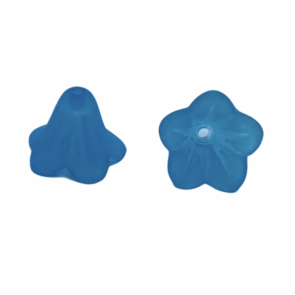Világos kék harangvirág (14x10mm)