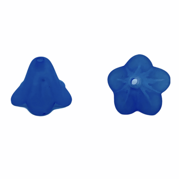 Sötét kék harangvirág (14x10mm)