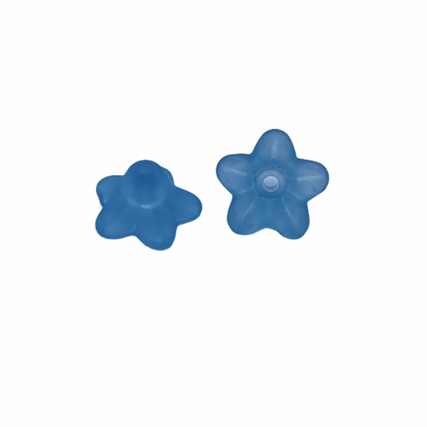10db Világos kék színű harangvirág (10X5mm)