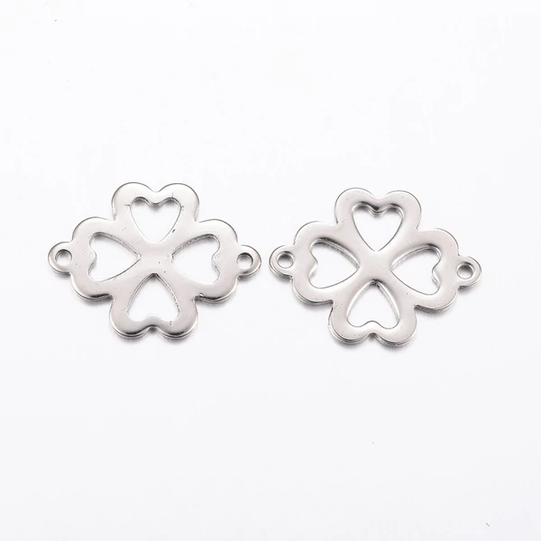 Nemesacél lóhere mintás kapcsolóelem