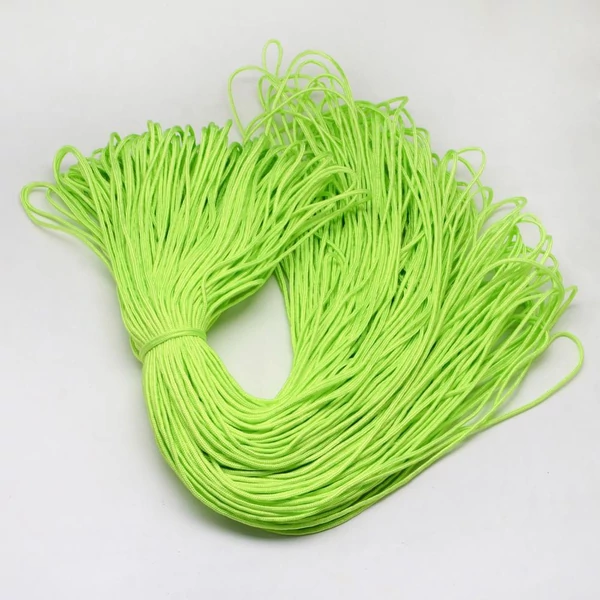 Neon zöld paracord zsinór (2mm)