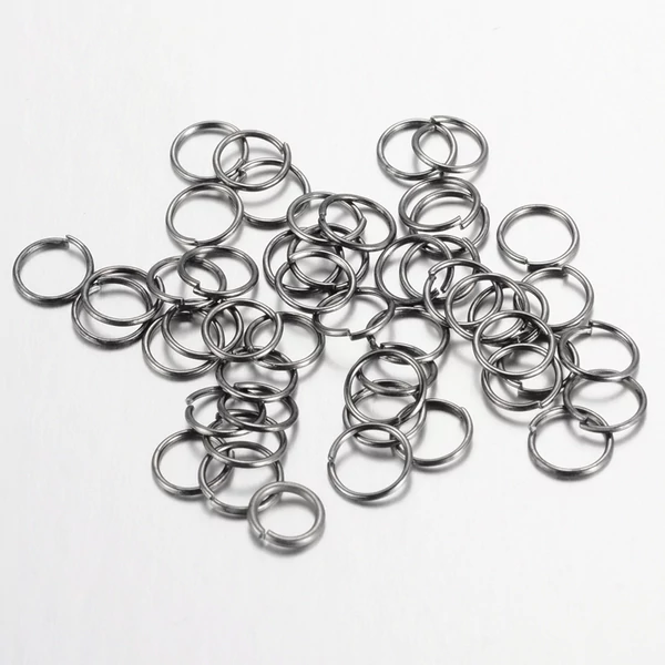 50db fekete szimpla szerelőkarika (5mm)