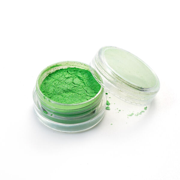Zöld színű pigment por