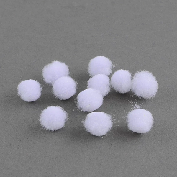 10db Fehér pompom (20mm)