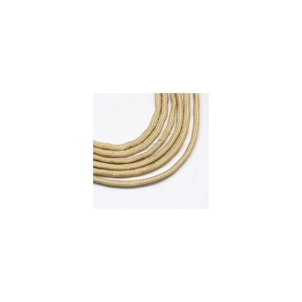 Pezsgő színű paracord zsinór (4mm)