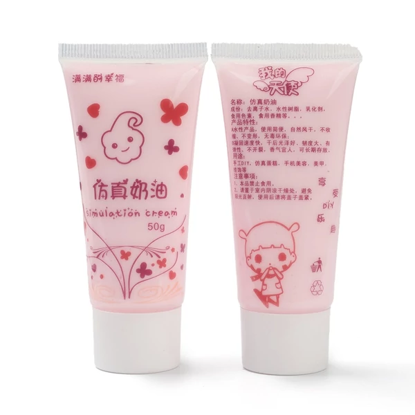 Tejszínhab hatású rózsaszín színű ragasztó (50ml)