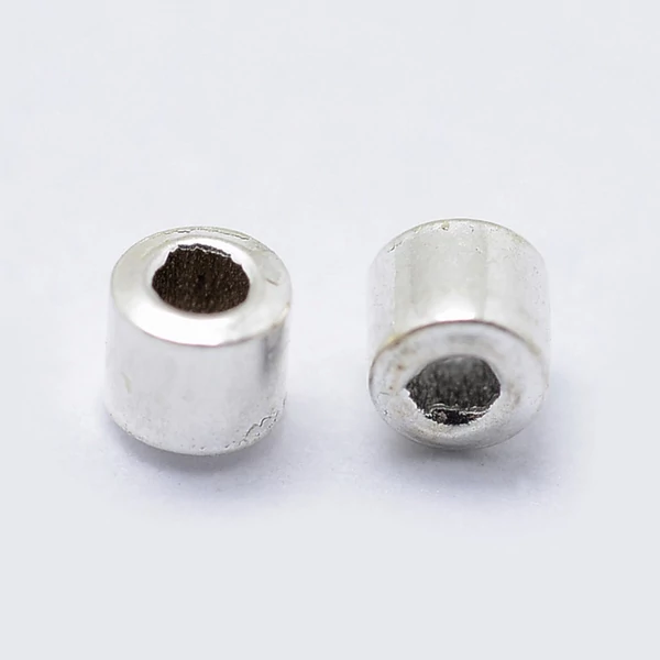 925 sterling ezüst stopper (2mm)/2db