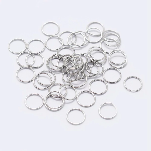 925 sterling ezüst szerelőkarika (5x0,5mm)/10db