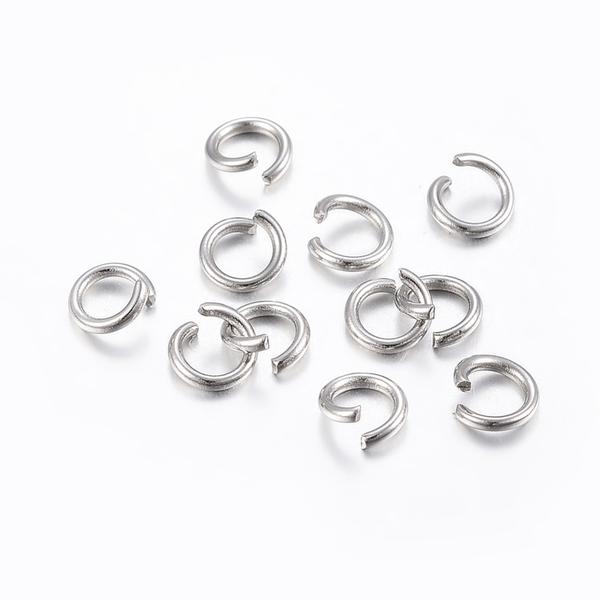 10db nemesacél szimpla szerelőkarika (8mm)