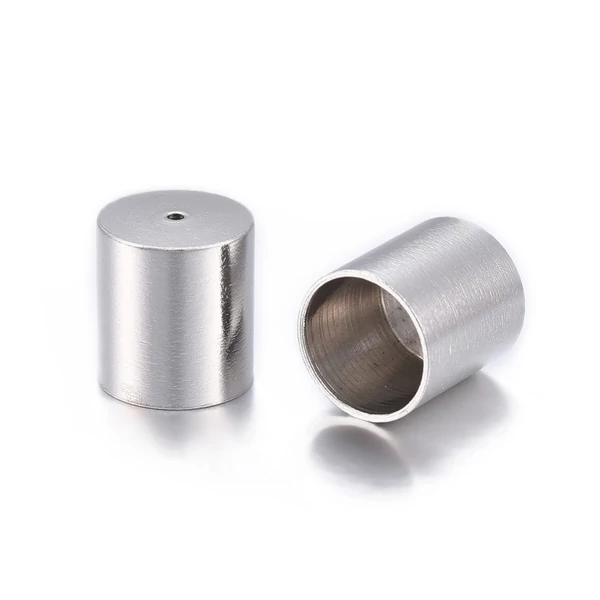 2db Nemesacél végzáró (10x9mm)