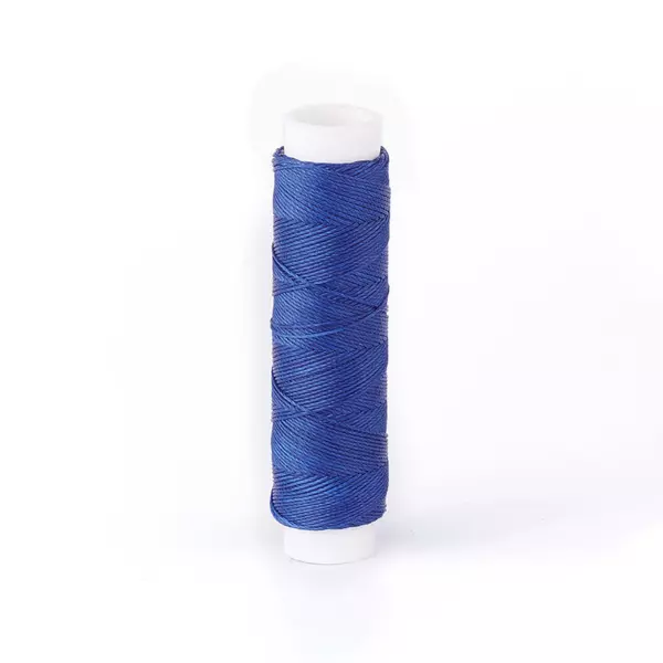 Kék színű viaszolt zsinór (0,35mm) /40méter