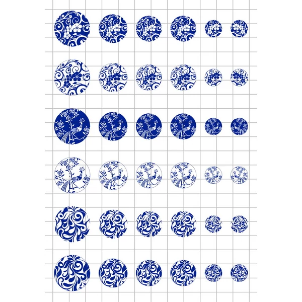 Kékfestős-1 Üveglencsés ékszerpapír több méret A5