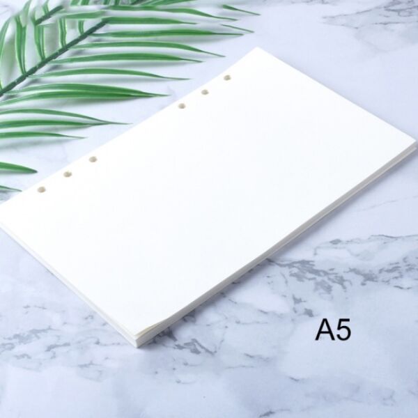 Noteszhez lefűzhető papír A5 (21,5x14,8cm)