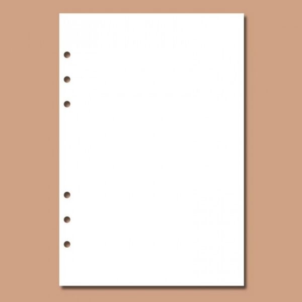 Noteszhez lefűzhető papír (12,3x8,2cm)