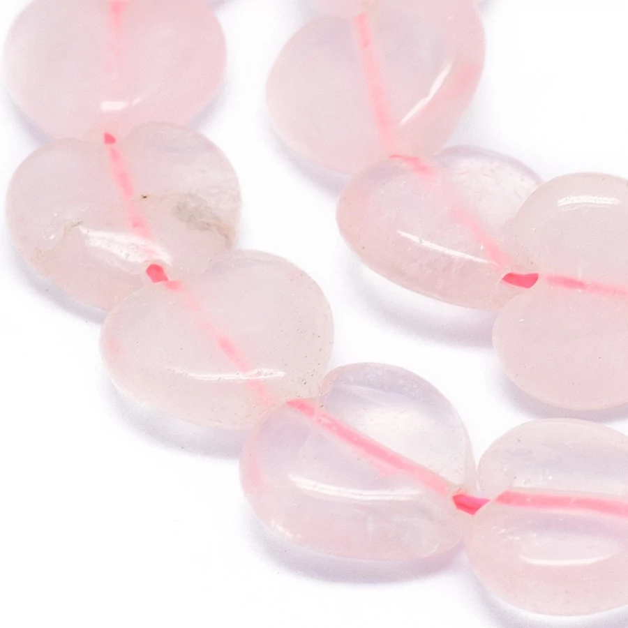 Szív alakú ásványgyöngyök